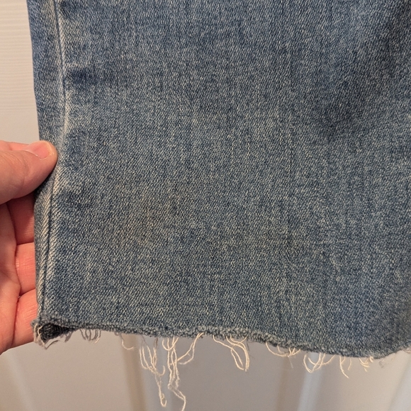 CLOSED Women's Pedal Position Frayed Ankle Denim Blue Jeans Size Italy 48 US 32 - Picture 10 of 15